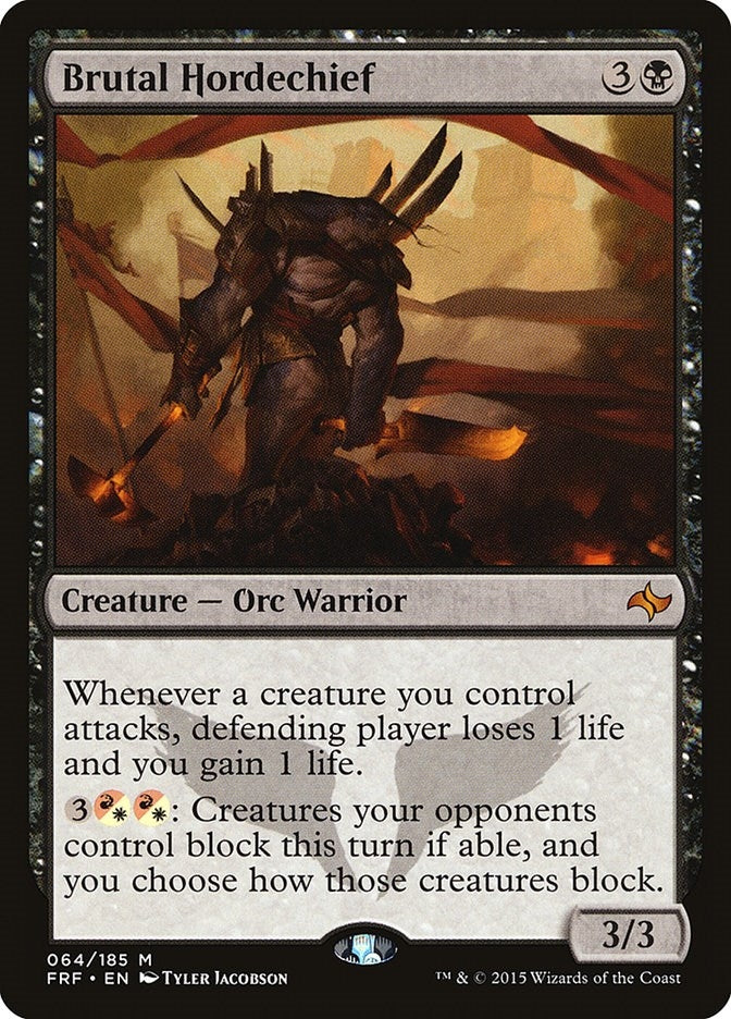Image for Brutal Hordechief (64) [Fate Reforged] - Magic: The Gathering