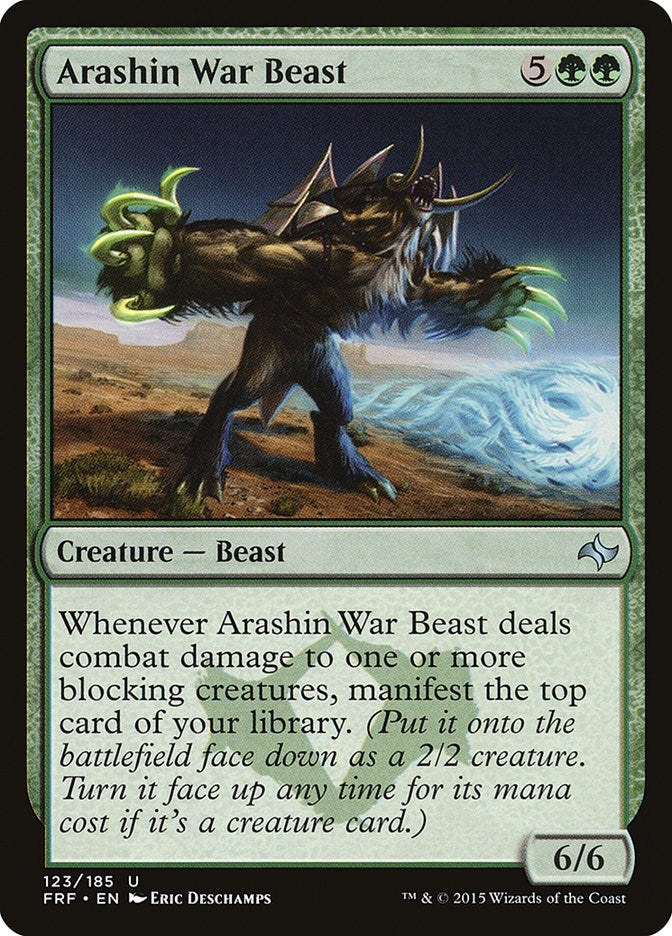 Image for Arashin War Beast (123) [Fate Reforged] - Magic: The Gathering