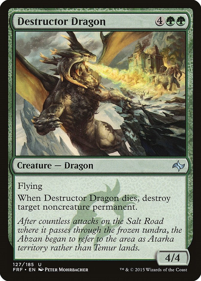 Image for Destructor Dragon (127) [Fate Reforged] - Magic: The Gathering