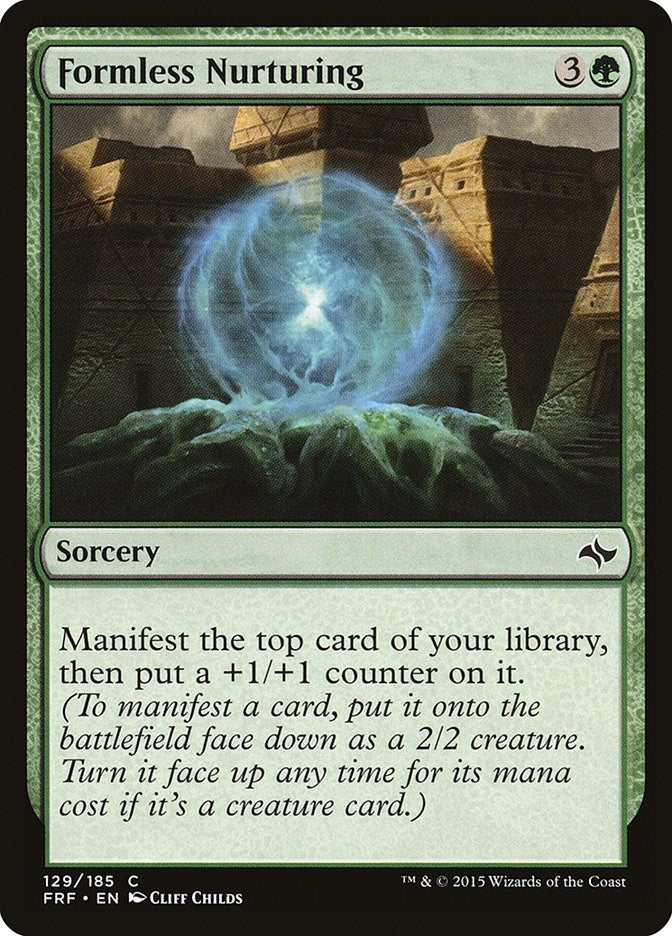 Image for Formless Nurturing (129) [Fate Reforged] - Magic: The Gathering