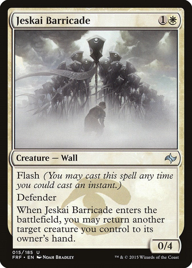 Image for Jeskai Barricade (15) [Fate Reforged] - Magic: The Gathering