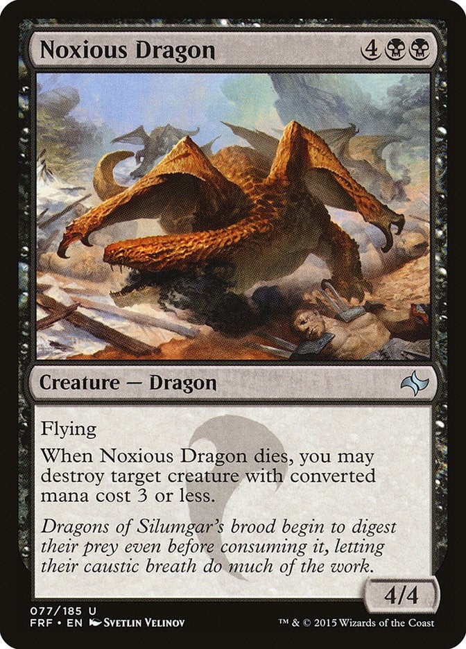 Image for Noxious Dragon (77) [Fate Reforged] - Magic: The Gathering
