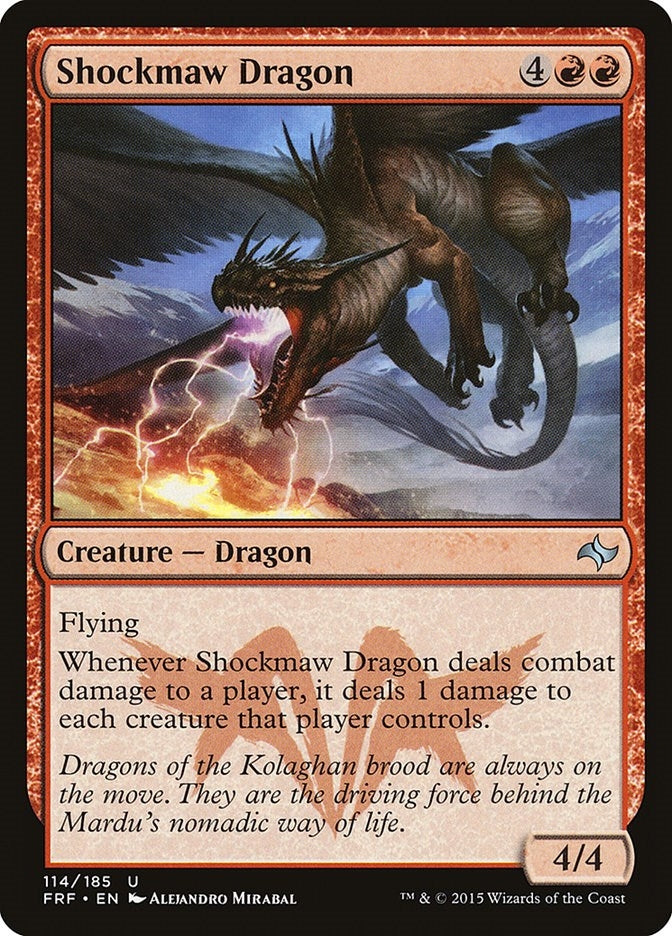 Image for Shockmaw Dragon (114) [Fate Reforged] - Magic: The Gathering