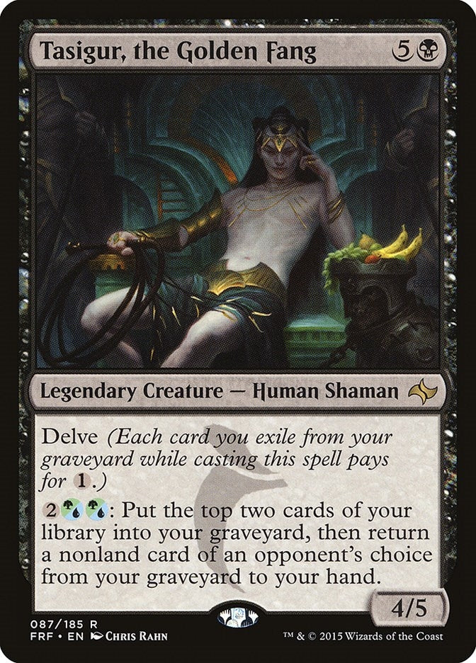 Image for Tasigur, the Golden Fang (87) [Fate Reforged] - Magic: The Gathering
