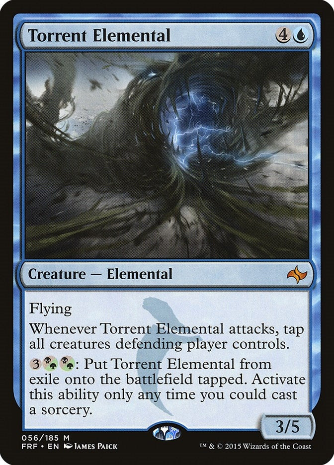 Image for Torrent Elemental (56) [Fate Reforged] - Magic: The Gathering