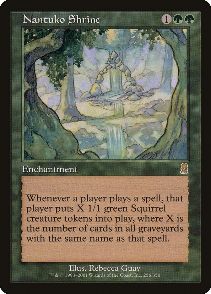 Image for Nantuko Shrine (256) [Odyssey] - Magic: The Gathering