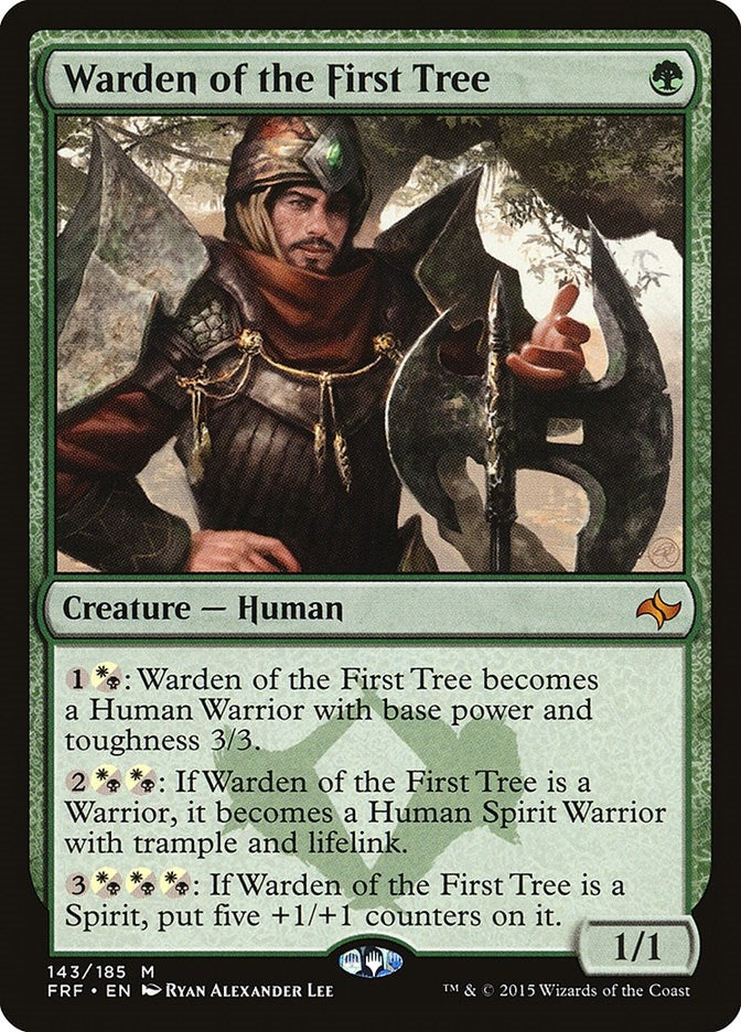 Image for Warden of the First Tree (143) [Fate Reforged] - Magic: The Gathering
