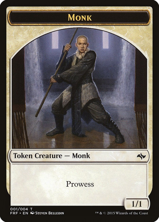 Image for Monk Token (1) [Fate Reforged] - Magic: The Gathering