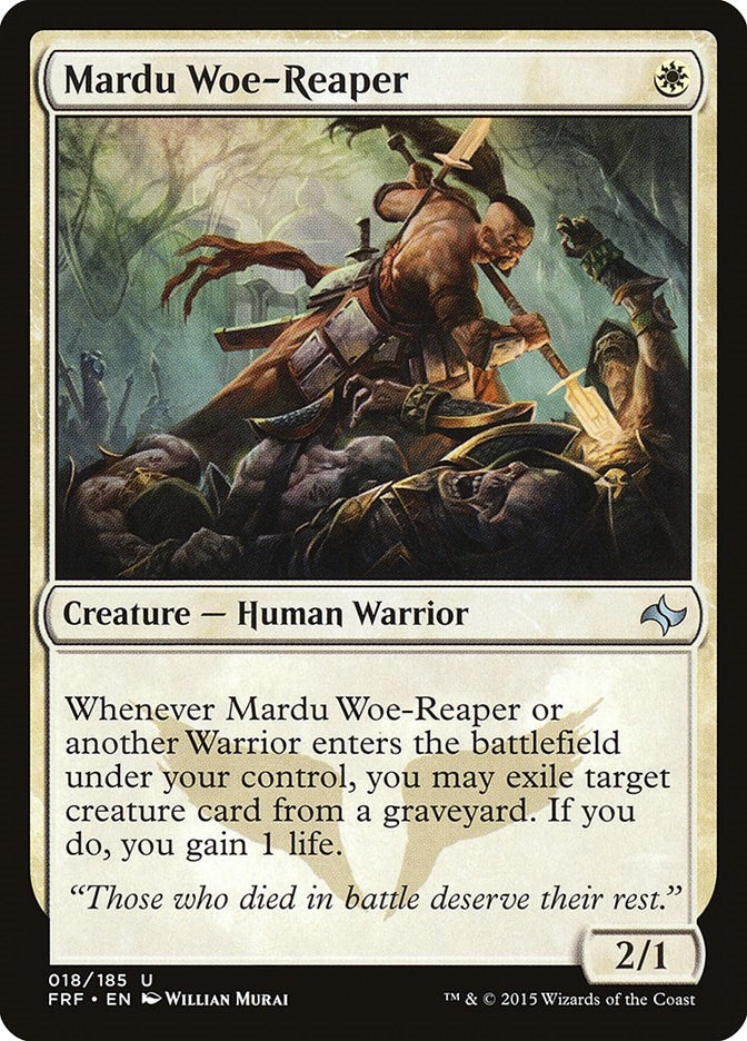 Image for Mardu Woe-Reaper (18) [Fate Reforged] - Magic: The Gathering