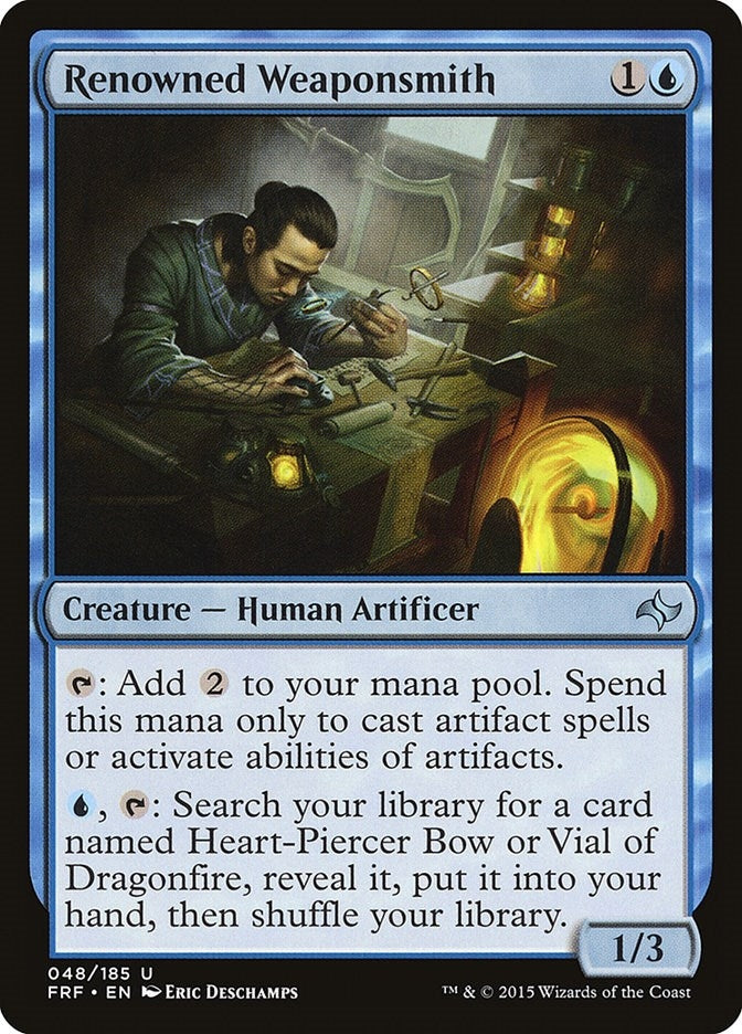 Image for Renowned Weaponsmith (48) [Fate Reforged] - Magic: The Gathering