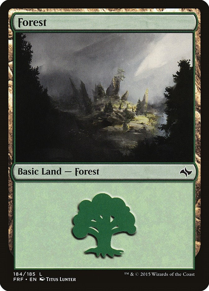 Image for Forest (184) (184) [Fate Reforged] - Magic: The Gathering