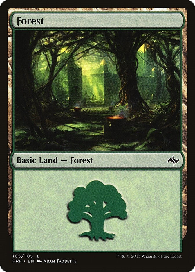 Image for Forest (185) (185) [Fate Reforged] - Magic: The Gathering