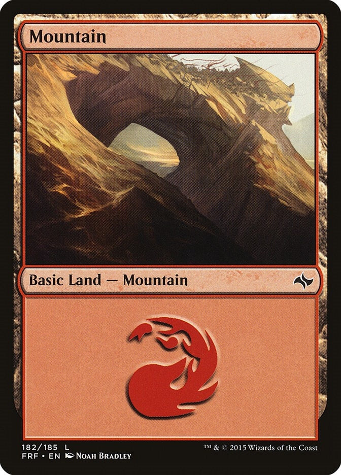 Image for Mountain (182) (182) [Fate Reforged] - Magic: The Gathering