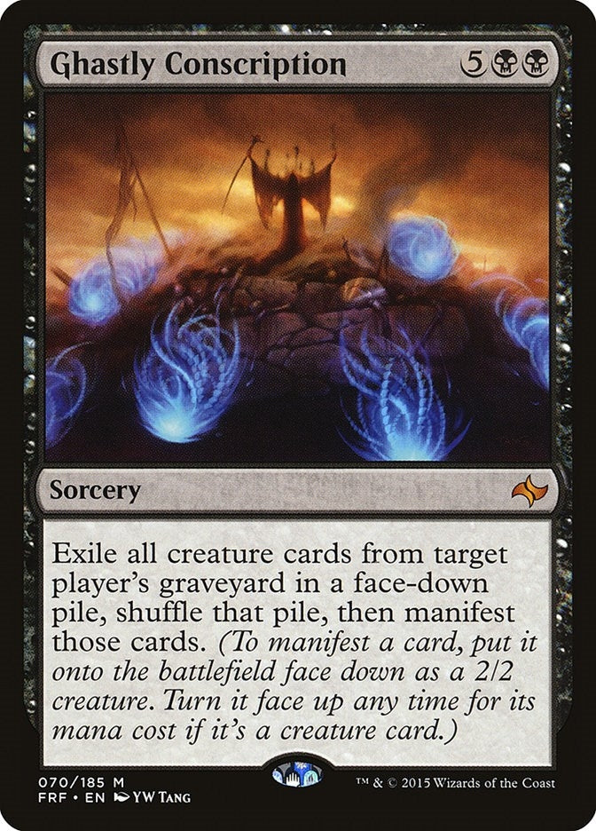Image for Ghastly Conscription (70) [Fate Reforged] - Magic: The Gathering