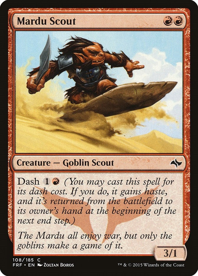 Image for Mardu Scout (108) [Fate Reforged] - Magic: The Gathering