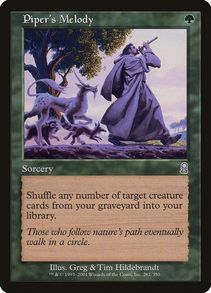 Image for Piper's Melody (261) [Odyssey] - Magic: The Gathering