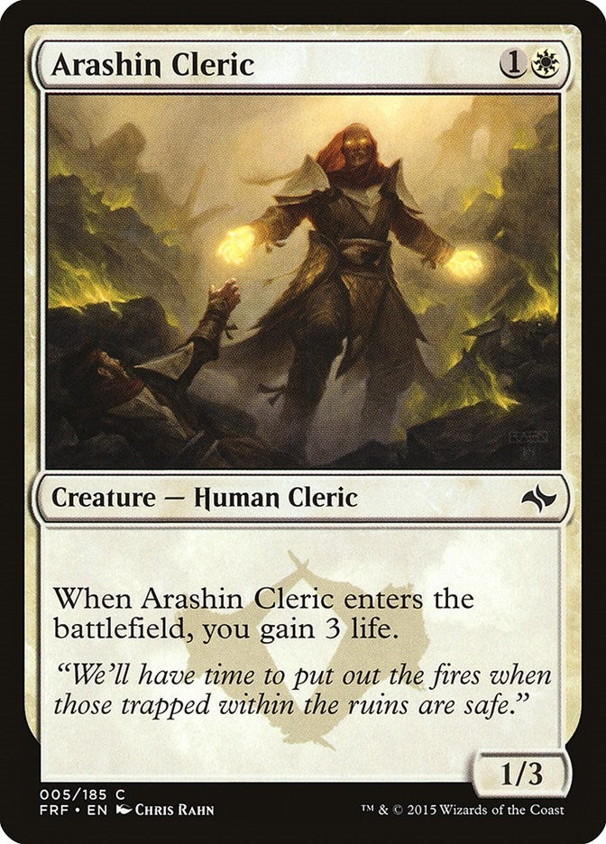 Image for Arashin Cleric (5) [Fate Reforged] - Magic: The Gathering