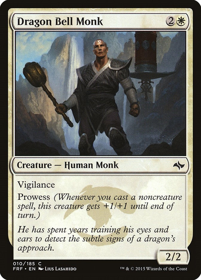 Image for Dragon Bell Monk (10) [Fate Reforged] - Magic: The Gathering