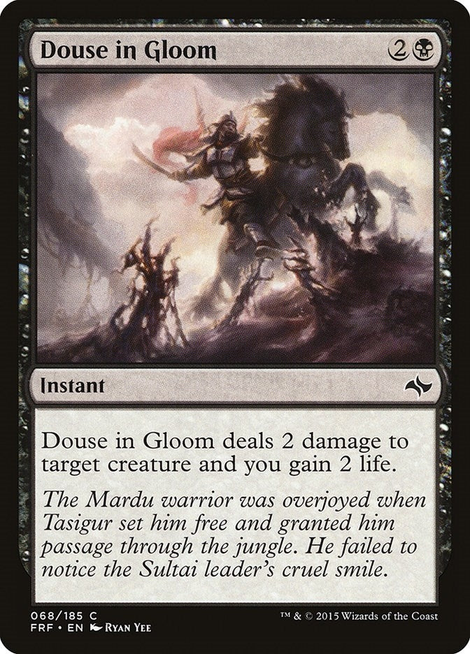 Image for Douse in Gloom (68) [Fate Reforged] - Magic: The Gathering