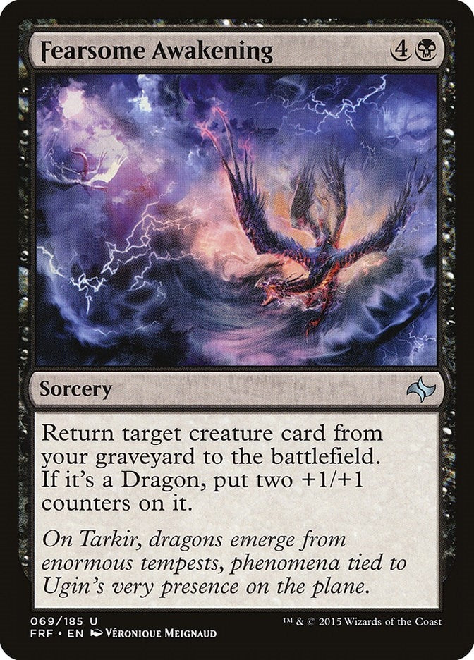 Image for Fearsome Awakening (69) [Fate Reforged] - Magic: The Gathering