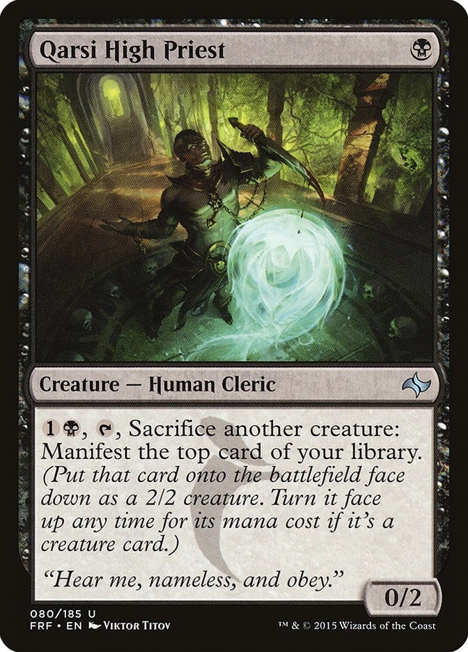 Image for Qarsi High Priest (80) [Fate Reforged] - Magic: The Gathering