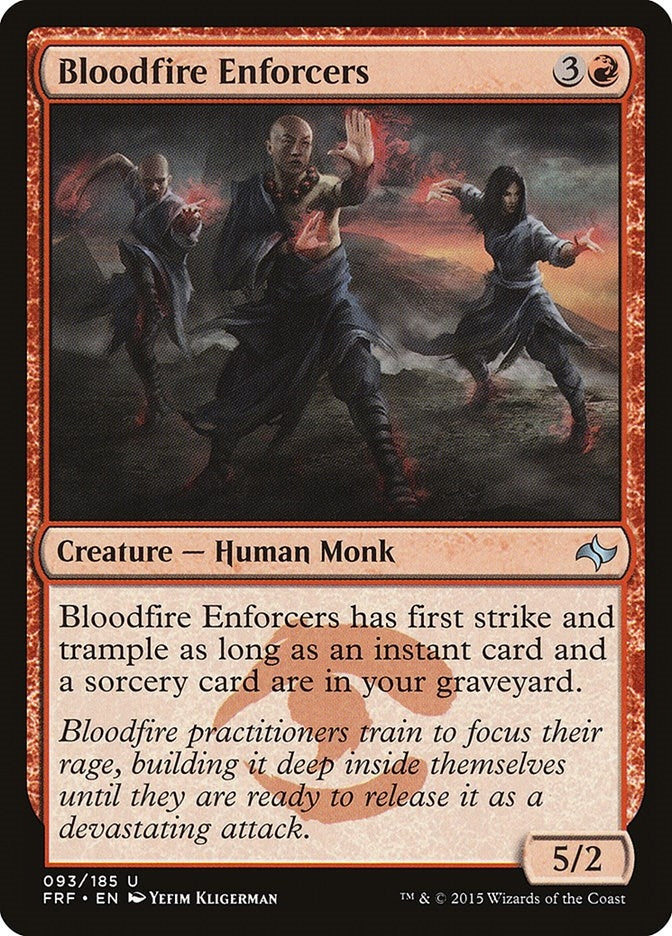 Image for Bloodfire Enforcers (93) [Fate Reforged] - Magic: The Gathering