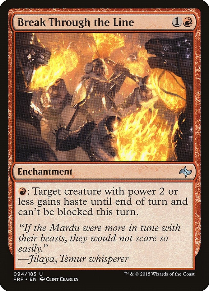 Image for Break Through the Line (94) [Fate Reforged] - Magic: The Gathering