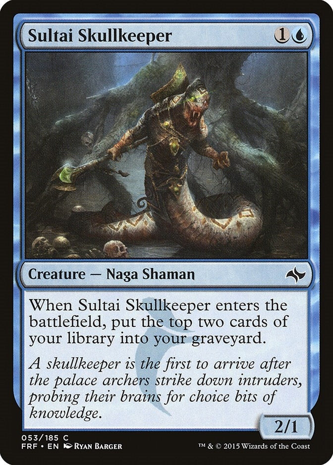 Image for Sultai Skullkeeper (53) [Fate Reforged] - Magic: The Gathering