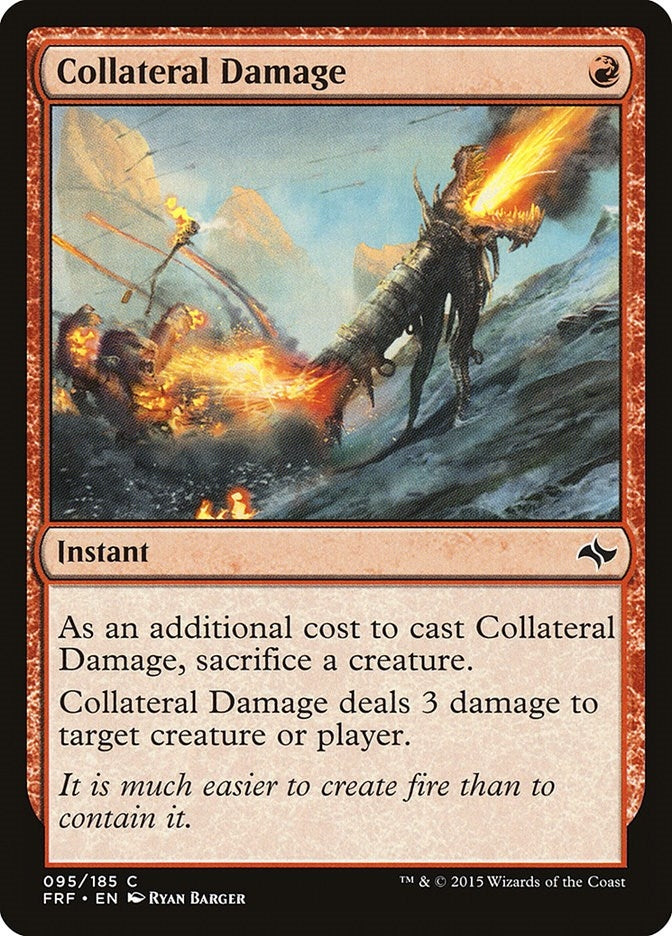 Image for Collateral Damage (95) [Fate Reforged] - Magic: The Gathering