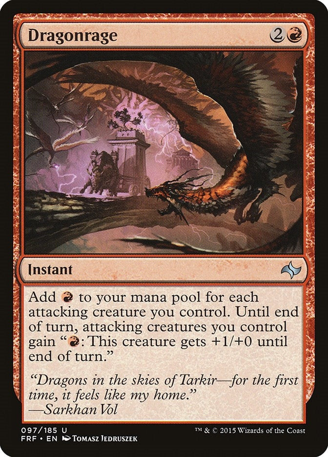 Image for Dragonrage (97) [Fate Reforged] - Magic: The Gathering