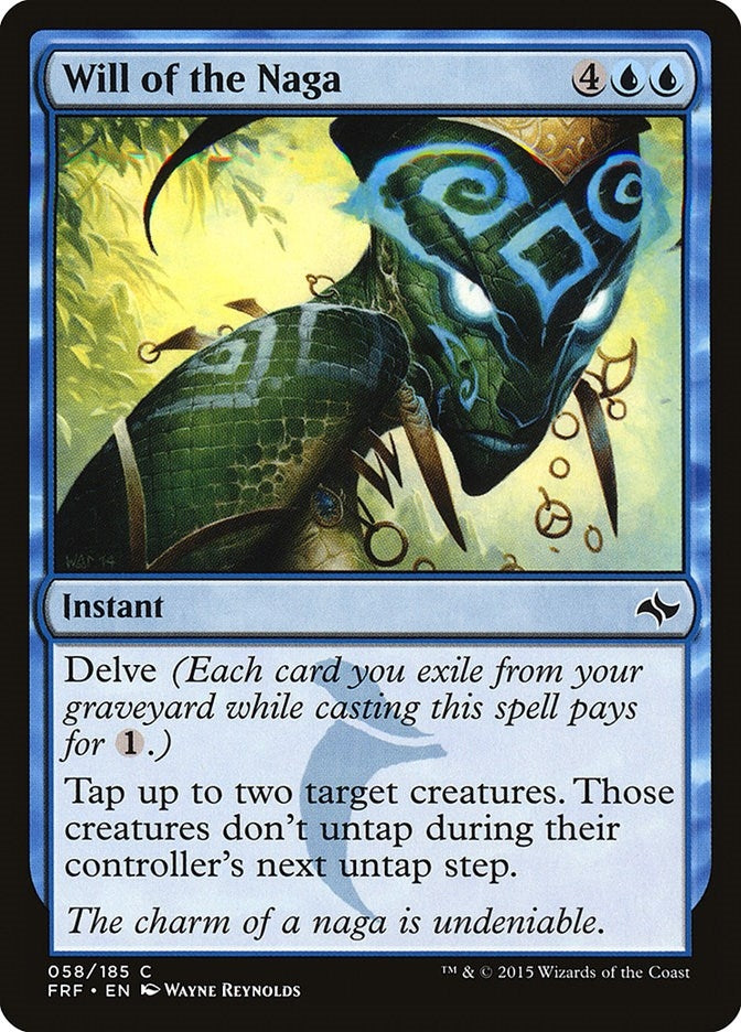 Image for Will of the Naga (58) [Fate Reforged] - Magic: The Gathering