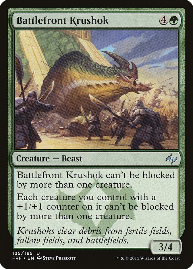 Image for Battlefront Krushok (125) [Fate Reforged] - Magic: The Gathering