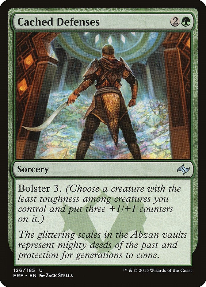 Image for Cached Defenses (126) [Fate Reforged] - Magic: The Gathering