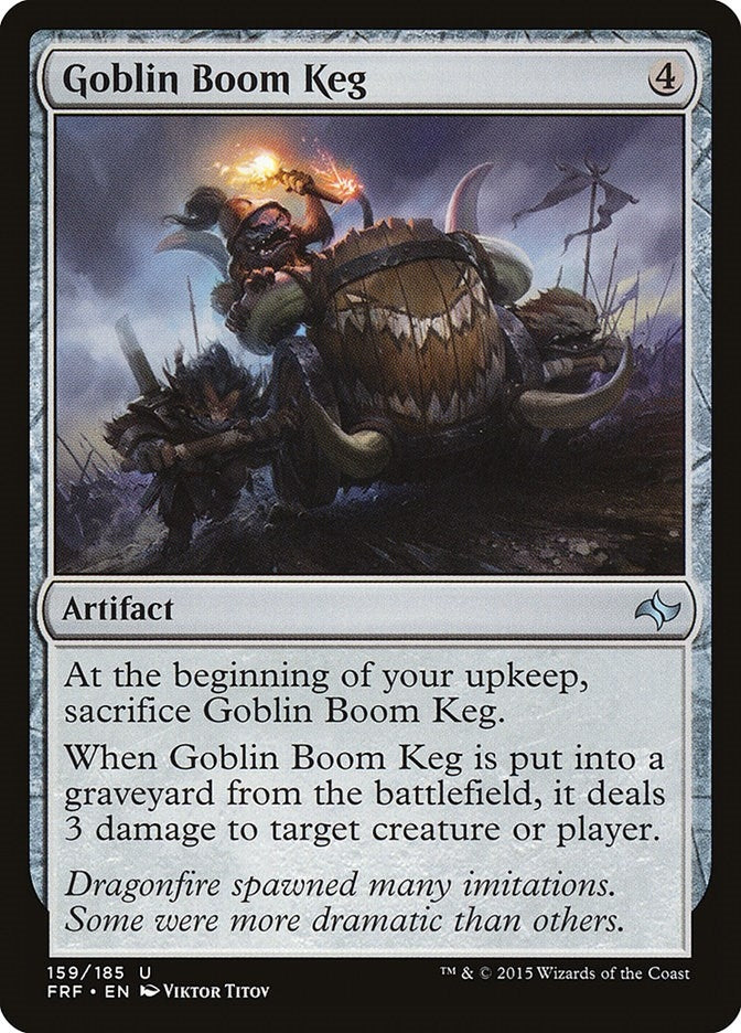 Image for Goblin Boom Keg (159) [Fate Reforged] - Magic: The Gathering