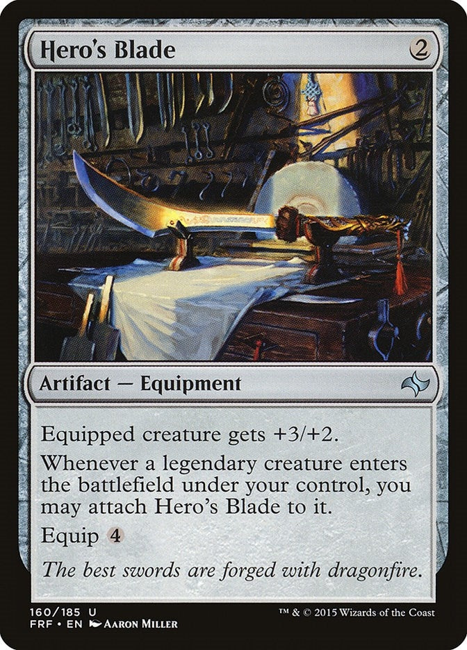 Image for Hero's Blade (160) [Fate Reforged] - Magic: The Gathering