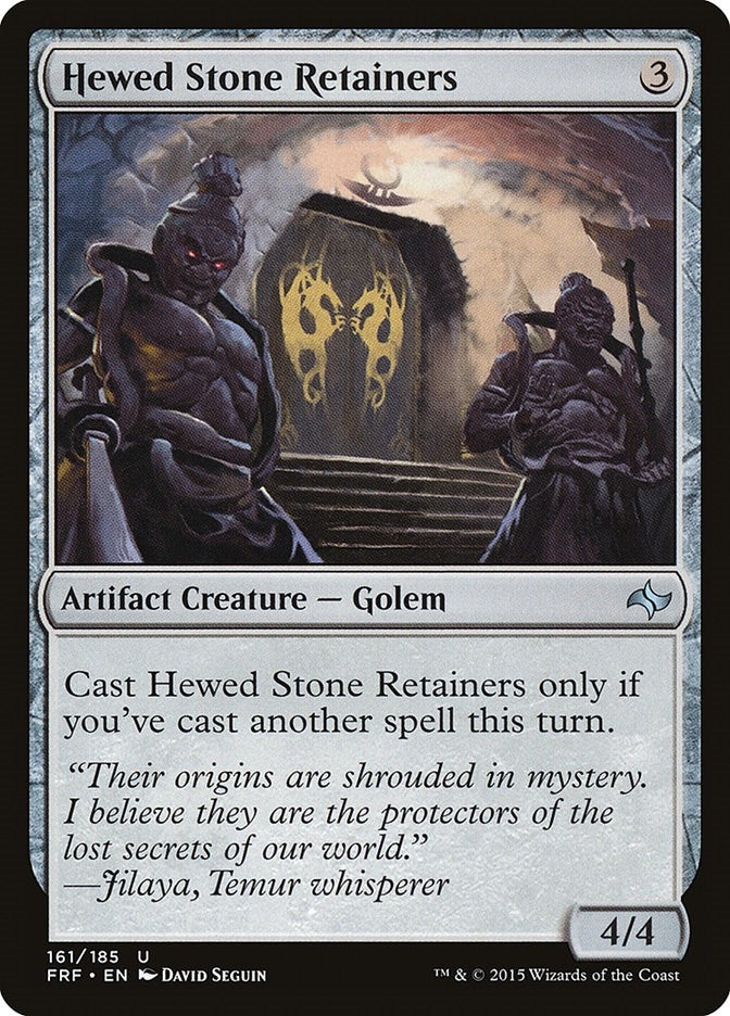 Image for Hewed Stone Retainers (161) [Fate Reforged] - Magic: The Gathering