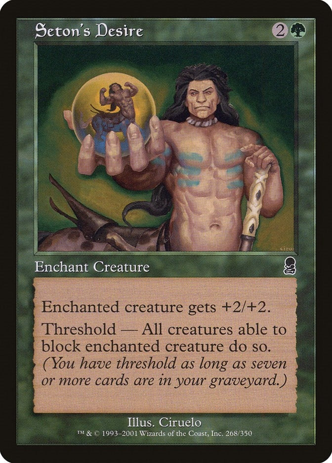 Image for Seton's Desire (268) [Odyssey] - Magic: The Gathering