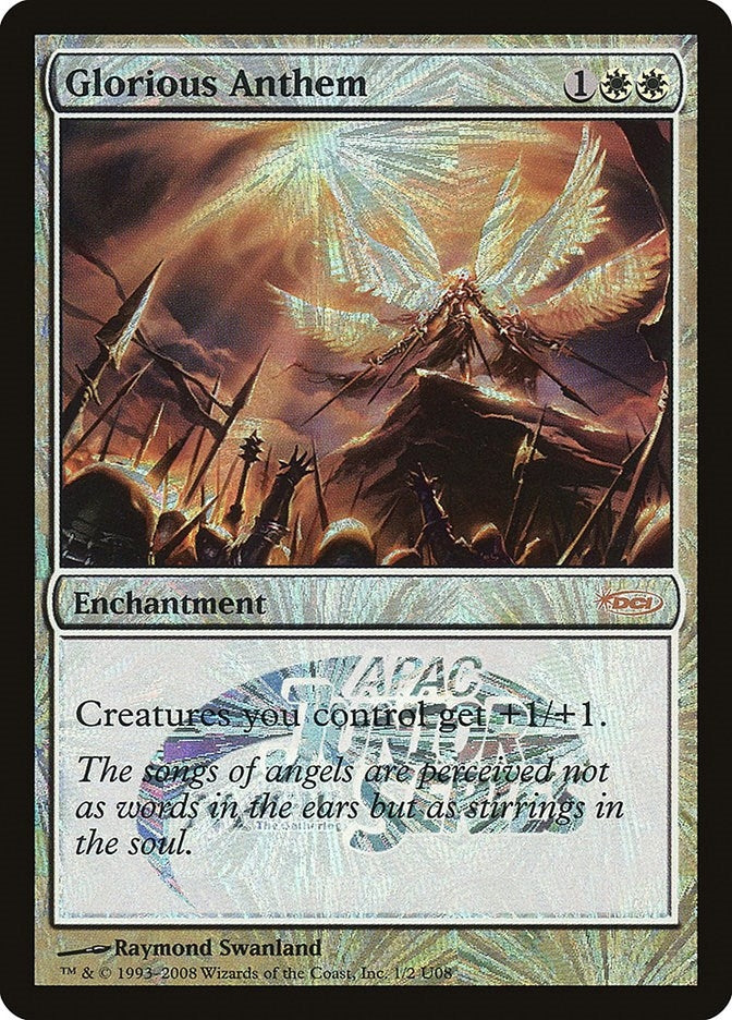 Image for Glorious Anthem (Junior APAC Series) (1) [Junior Series Promos] - Magic: The Gathering