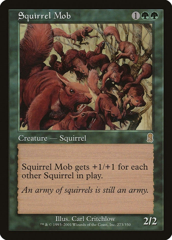 Image for Squirrel Mob (273) [Odyssey] - Magic: The Gathering