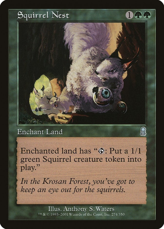 Image for Squirrel Nest (274) [Odyssey] - Magic: The Gathering