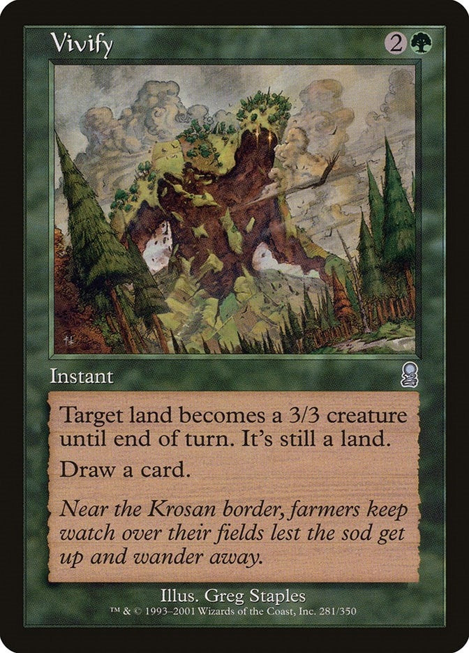 Image for Vivify (281) [Odyssey] - Magic: The Gathering