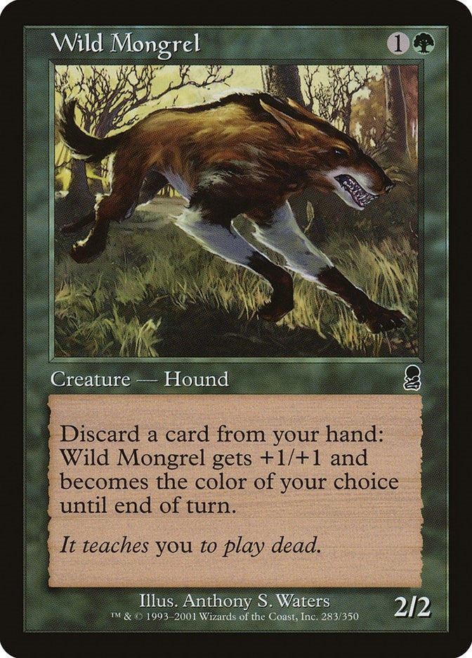 Image for Wild Mongrel (283) [Odyssey] - Magic: The Gathering