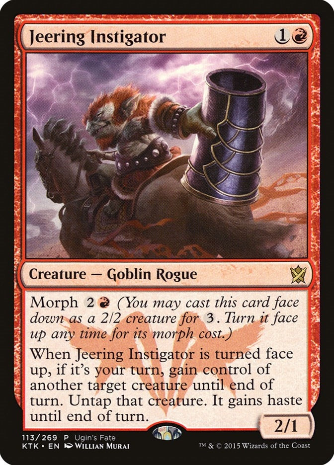 Image for Jeering Instigator (113) [Ugin's Fate Promos] - Magic: The Gathering