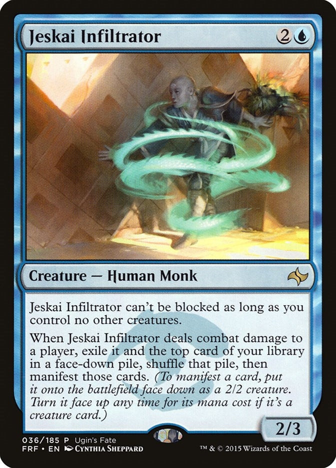 Image for Jeskai Infiltrator (36) [Ugin's Fate Promos] - Magic: The Gathering