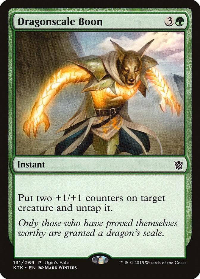 Image for Dragonscale Boon (131) [Ugin's Fate Promos] - Magic: The Gathering