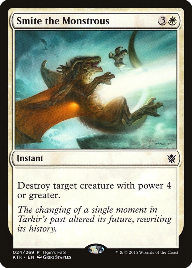Image for Smite the Monstrous (24) [Ugin's Fate Promos] - Magic: The Gathering