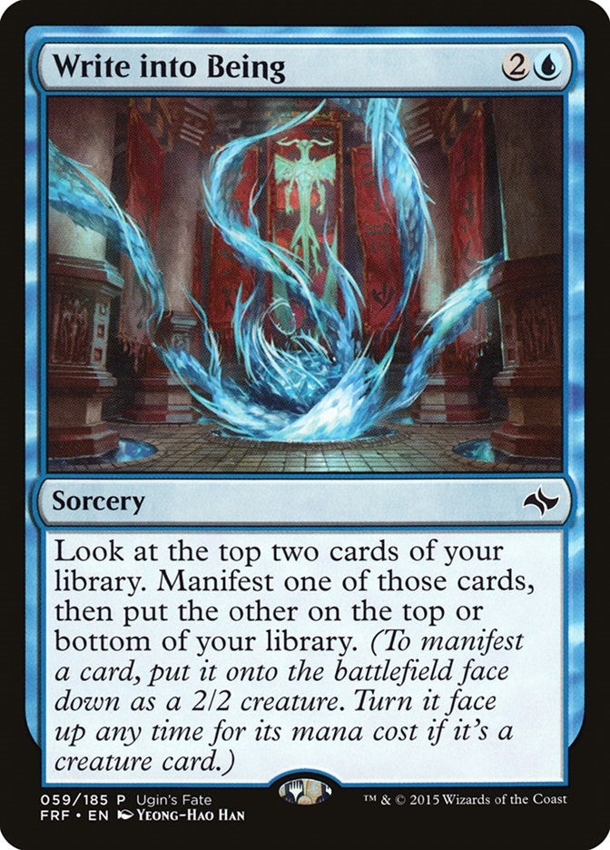 Image for Write into Being (59) [Ugin's Fate Promos] - Magic: The Gathering