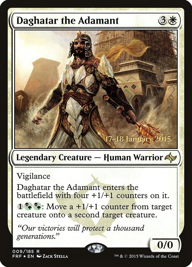 Image for Daghatar the Adamant (9) [Prerelease Cards] - Magic: The Gathering