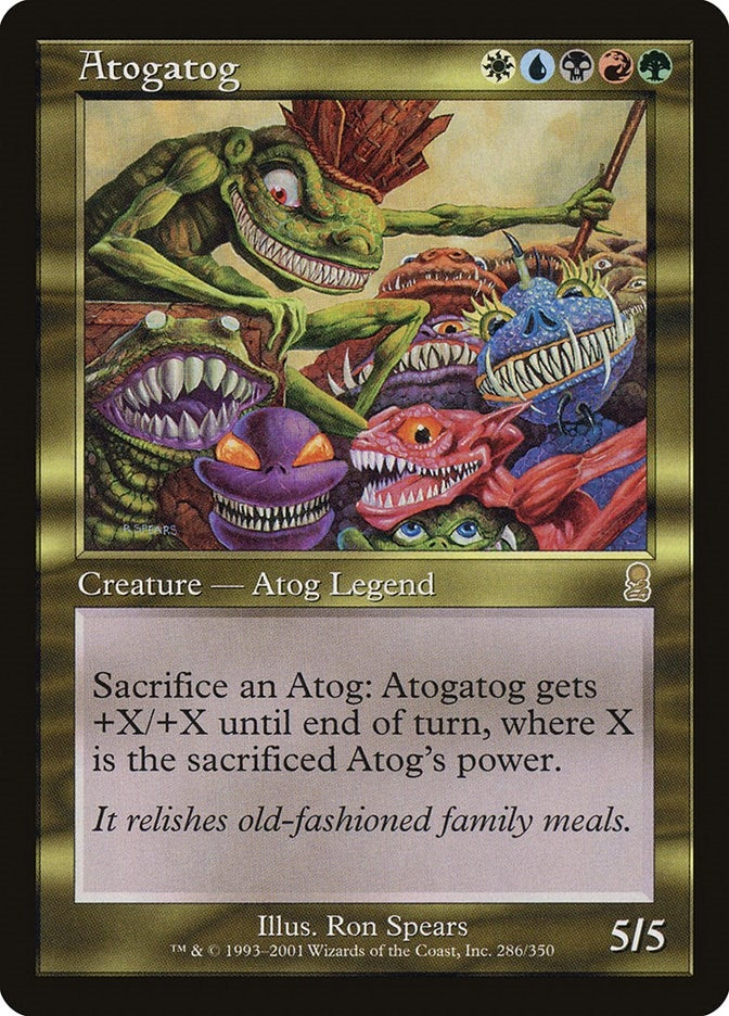 Image for Atogatog (286) [Odyssey] - Magic: The Gathering