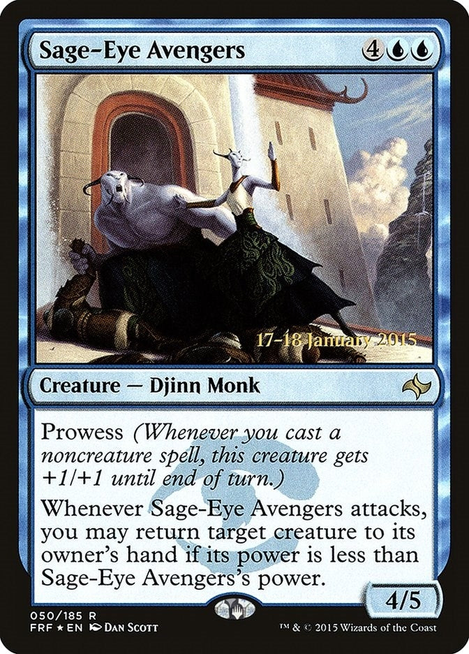 Image for Sage-Eye Avengers (50) [Prerelease Cards] - Magic: The Gathering